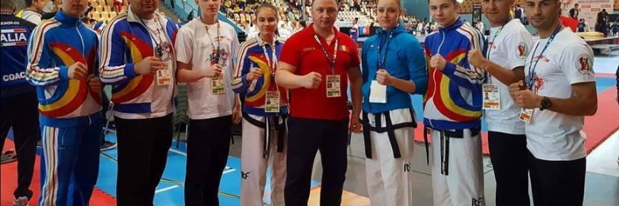 15 medalii obținute de CS Știința-Dragonul la Campionatul European de Taekwon-do ITF pentru juniori 1 si seniori