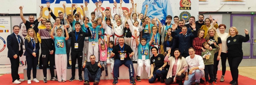 Clubul Sportiv Știința Dragonul Baia Mare a obținut 24 de medalii la Campionatele Balcanice