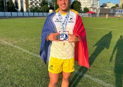 Medalie de argint pentru România 7s la Chișinău. În lot s-a aflat și Raul Pop (CSM Știința)