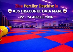 Ziua Porților Deschise la CS Știința – Dragonul Baia Mare