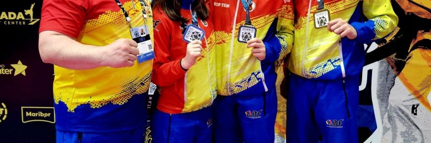 6 medalii pentru dragonii băimăreni la Campionatul European de Taekwon-Do ITF pentru Juniori II, Juniori I și Seniori