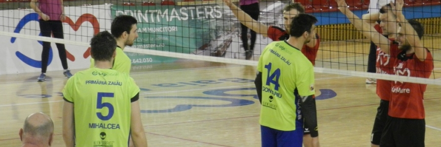 Cupa Rom�niei (semifinale, manșa a doua): Știința Explorări - CSVM Zalău 0-3