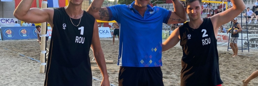 George Breban (Știința Explorări), bronz la Balcaniada de volei pe plajă U22