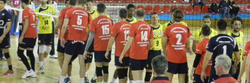 Volei: Știința Explorări joacă la Ploiești �n etapa a 15-a (s�mbătă, ora 18)