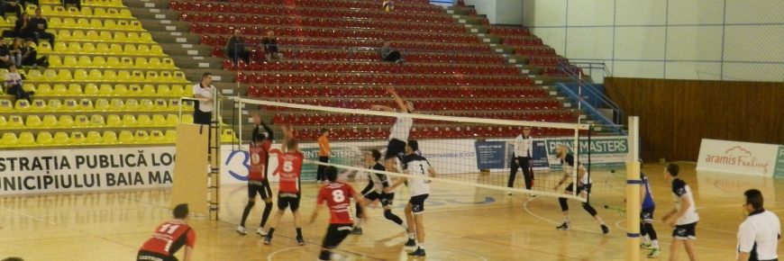 Volei: Știința Explorări - Unirea Dej 3-1