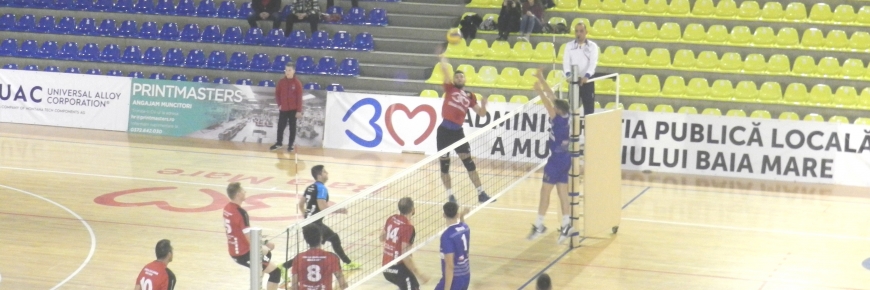Volei: Știința Explorări - Unirea Dej 3-2